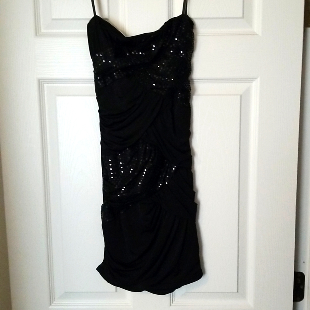 Black Sequince Dress